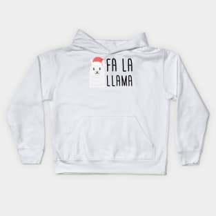 Fa La Llama Kids Hoodie